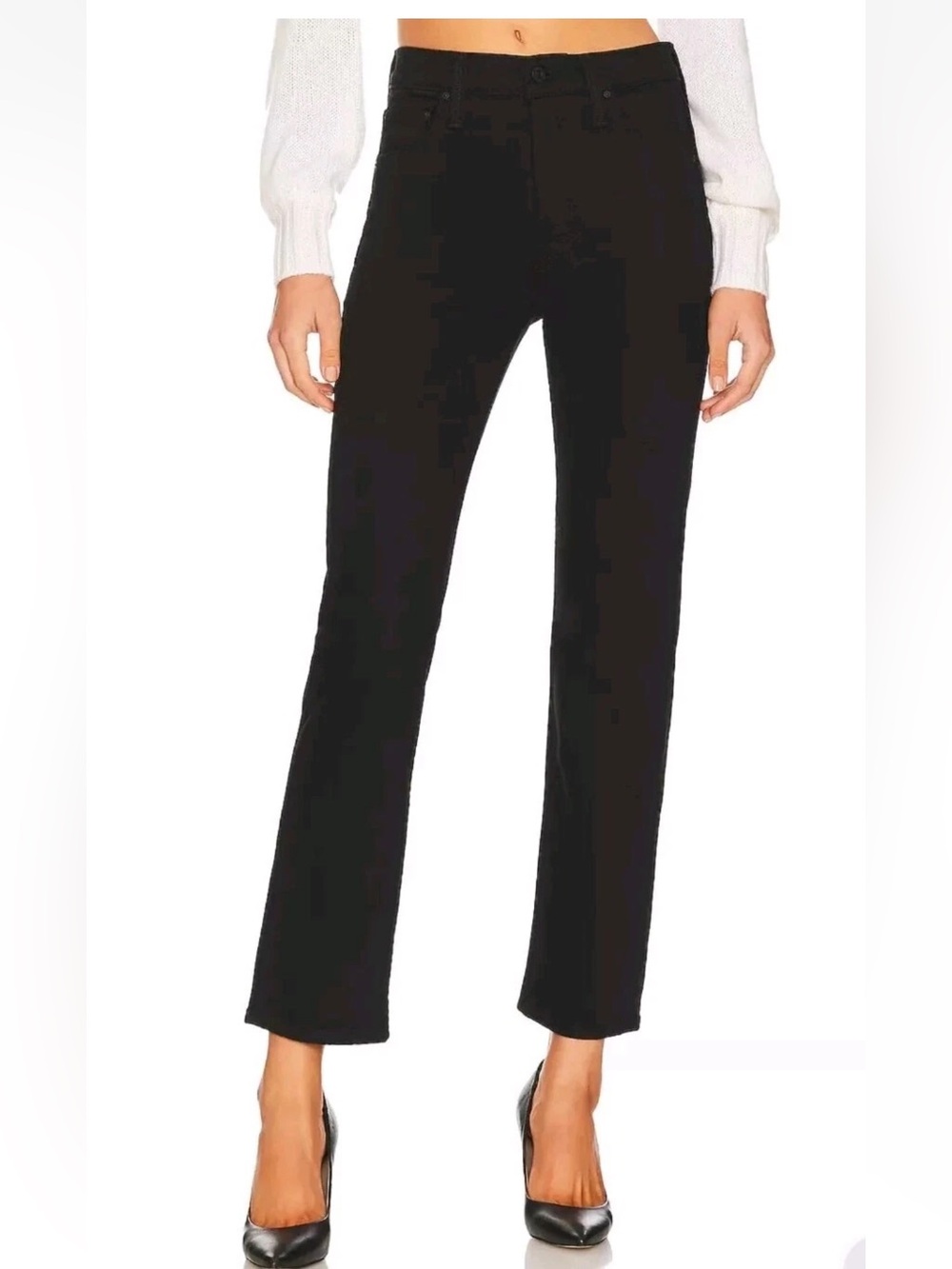 EUC Mother Denim The Tomcat Ankle Lasting Impression Black SIZE 12 31 Jean pants